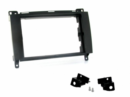 Monteringsram dubbel-din Mercedes A/B 05> Vivano/Sprinter 06> i gruppen Billyd / Hva passer i min bil / Mercedes / Sprinter / Sprinter 2006-2018 hos BRL Electronics (701CT24MB16)