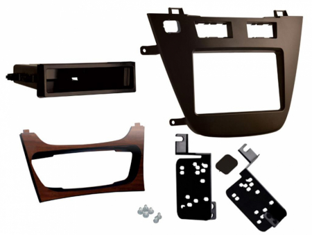 Monteringsram enkel-/dubbel-DIN, Opel Insignia 2008-2013 i gruppen Billyd / Hva passer i min bil / Opel / Insignia / Insignia 2008- hos BRL Electronics (701CT24VX38)
