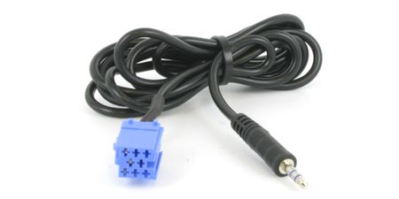 Blaupunkt Blå Mini ISO till 3,5mm kontakt i gruppen Billyd / Smartphone til bilen / AUX & USB i bilen hos BRL Electronics (701CT29BP02)
