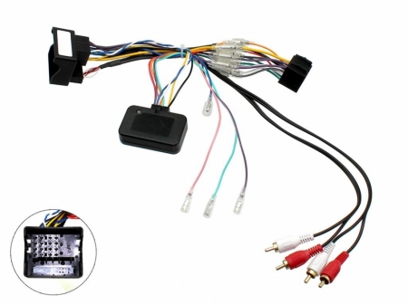 ISO-kabel Quadlock till Audi i gruppen Billyd / Hva passer i min bil / Audi / Audi TT / Audi TT 2006- hos BRL (701CTHUPAU02)