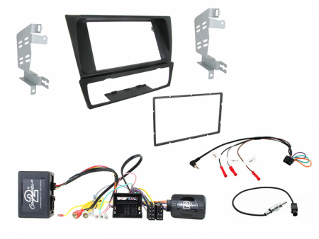 Installationskit 2-DIN BMW 3-Serie E90 06-14 Top HiFi i gruppen Billyd / Hva passer i min bil  / BMW / BMW 3 serie / BMW E90/E91/E92/E93 2005-2011 / Bytte stereo BMW E90/E91/E92/E93 2005-2011 hos BRL Electronics (701CTKBM27)