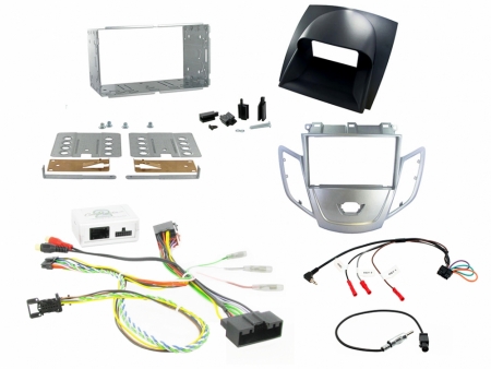 Installationskit Ford Fiesta 10-12, Silver, Grå i gruppen Billyd / Hva passer i min bil / Ford / Fiesta / Fiesta 2013-2017 hos BRL Electronics (701CTKFD10)