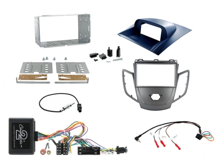 Installationskit Ford Fiesta 10-12, Grafitgrå, Blå i gruppen Billyd / Hva passer i min bil / Ford / Fiesta / Fiesta 2013-2017 hos BRL Electronics (701CTKFD14)