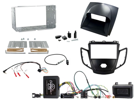 Installationskit Ford Fiesta 10-12, Svart, Grå i gruppen Billyd / Hva passer i min bil / Ford / Fiesta / Fiesta 2013-2017 hos BRL Electronics (701CTKFD16)