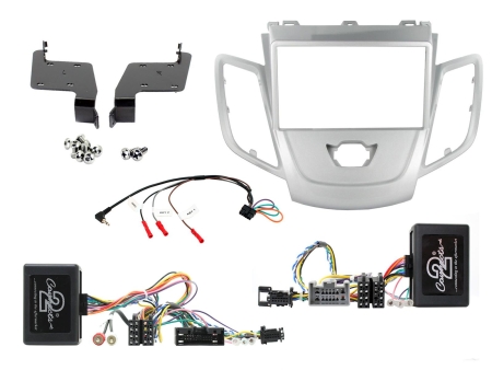 Installationskit Ford Fiesta 2008>, Silver i gruppen Billyd / Hva passer i min bil / Ford / Fiesta / Fiesta 2013-2017 hos BRL Electronics (701CTKFD28)