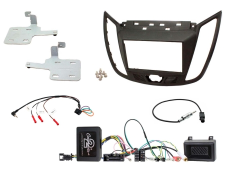 Installationskit Ford C-Max 2011> Mörkgrå i gruppen Billyd / Hva passer i min bil / Ford / C-Max / C-Max 2010- hos BRL Electronics (701CTKFD34)