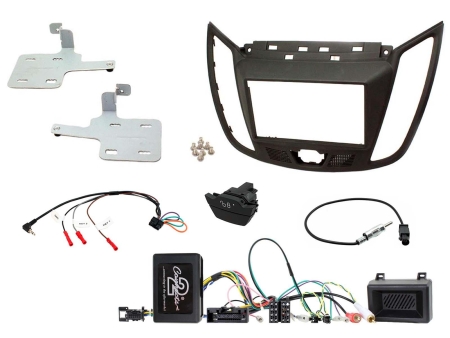 Installationskit Ford C-Max 2011> Mörkgrå, dörrknapp i gruppen Billyd / Hva passer i min bil / Ford / C-Max / C-Max 2010- hos BRL Electronics (701CTKFD34C)