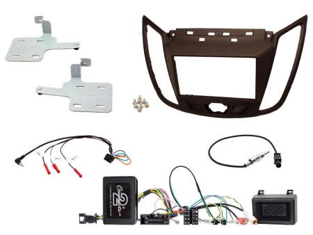Installationskit Ford C-Max 2011> Brun i gruppen Billyd / Hva passer i min bil / Ford / C-Max / C-Max 2010- hos BRL Electronics (701CTKFD35)