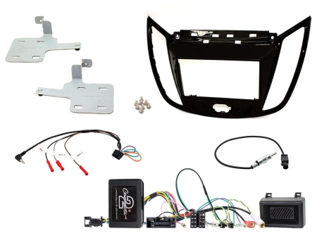 Installationskit C-Max 2011> Pianosvart i gruppen Billyd / Hva passer i min bil / Ford / C-Max / C-Max 2010- hos BRL Electronics (701CTKFD39)