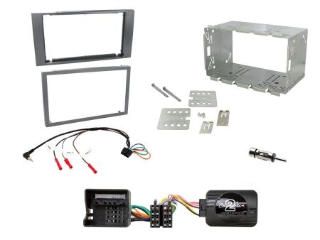 Installationskit Ford C-Max/Fiesta/Focus, Antracitfärgad i gruppen Billyd / Hva passer i min bil / Ford / Fiesta / Fiesta 2013-2017 hos BRL Electronics (701CTKFD47)