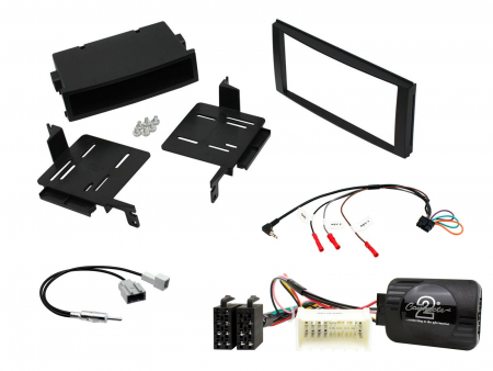 Installationskit Hyundai Santa Fe 06-10, utan nav. i gruppen Billyd / Hva passer i min bil / Hyundai / Santa Fe / Santa Fe 2006-2012 hos BRL Electronics (701CTKHY03)