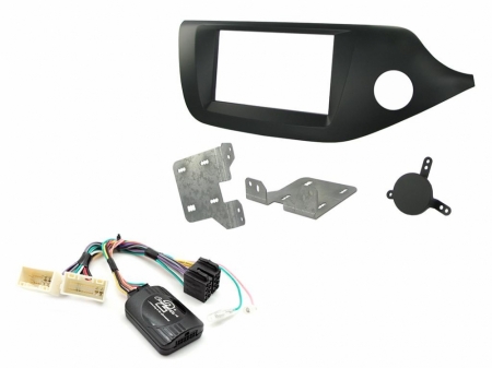 Installationskit Kia Cee'd 12> Mörkgrå - För högerstyrd bil. i gruppen Billyd / Hva passer i min bil / Kia / Ceed / Ceed 2012-2018 / Bytte stereo Ceed 2012-2018 hos BRL Electronics (701CTKKI26)