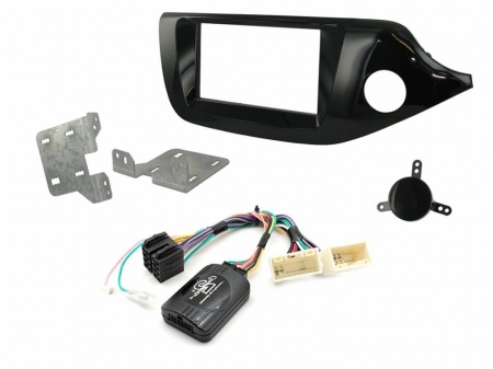 Installationskit Kia Cee'd 12> Piano svart i gruppen Billyd / Hva passer i min bil / Kia / Ceed / Ceed 2012-2018 / Bytte stereo Ceed 2012-2018 hos BRL Electronics (701CTKKI27)