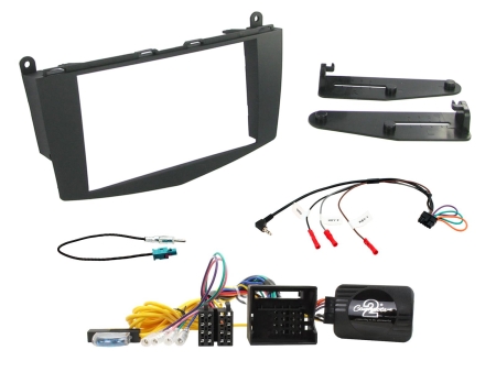 Installationskit Mercedes C-klass 07-11, Passivt system i gruppen  hos BRL Electronics (701CTKMB03)