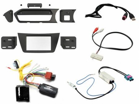 Installationskit Mercedec C-Class 12-14 RHD i gruppen Billyd / Hva passer i min bil / Mercedes / C-klasse / C-klasse 2008-2014 W204 hos BRL Electronics (701CTKMB14)
