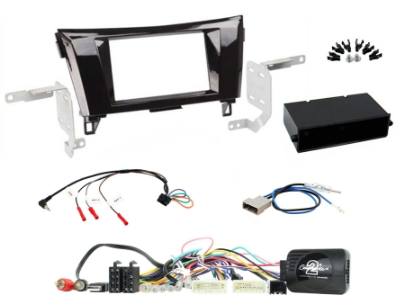 Installationskit Nissan X-Trail/Qashqai 2014> Svart i gruppen Billyd / Hva passer i min bil / Nissan / Qashqai hos BRL Electronics (701CTKNS05)
