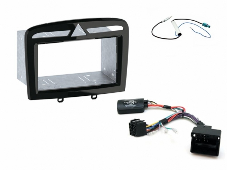 Installationskit Peugeot 308 07> Svart i gruppen Billyd / Hva passer i min bil / Peugeot / Peugeot 308 / Peugeot 308 2007-2013 hos BRL Electronics (701CTKPE05)