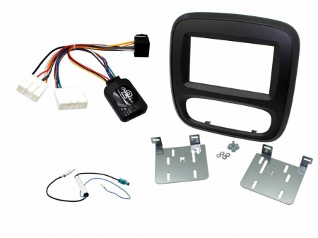 Installationskit Renault Trafic 2014-2017, svart i gruppen Billyd / Hva passer i min bil / Renault / Trafic / Trafic 2015-2023 hos BRL Electronics (701CTKRT06)