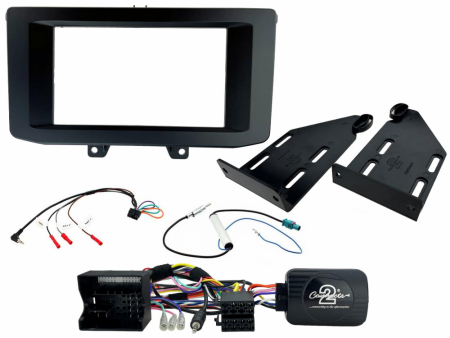 Connects2 Installasjonssett 2-DIN Scania NextGen, 2016-> i gruppen Tilbehør hos BRL Electronics (701CTKSC01)