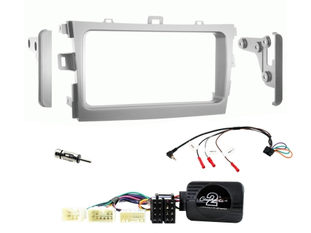 Installationskit Toyota Corolla 2009> Silver i gruppen Billyd / Hva passer i min bil / Toyota / Corolla / Corolla 2006-2012 hos BRL Electronics (701CTKTY03)