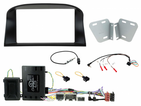 Installationskit Volvo V70/XC70/ 2012-2016 dubbel-DIN, passivt system i gruppen Billyd / Hva passer i min bil / Volvo / Volvo V70 / Volvo V70 2012-2016 / Bytte stereo V70 2012-2016 hos BRL Electronics (701CTKVL07L)