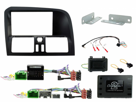 Installationskit Volvo XC60 2008-2017 dubbel-DIN, aktivt system i gruppen Billyd / Hva passer i min bil  / Volvo / Volvo XC60 / Volvo XC60 2008-2017 / Byta stereo XC60 2008-2017 hos BRL Electronics (701CTKVL08L)