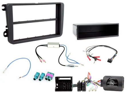 Installationskit Volkswagen Enkel-din i gruppen Billyd / Hva passer i min bil / Volkswagen / Golf / Golf Mk5 2004-2009 / Bytte stereo Golf Mk5 2004-2009 hos BRL Electronics (701CTKVW04)