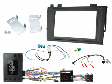 Installationskit 2-DIN Volkswagen T6.1 2020-2022 i gruppen Billyd / Hva passer i min bil / Volkswagen / Transporter / Transporter T6.1 2020-2024 / Bytte stereo Transporter T6.1 2020-2024 hos BRL Electronics (701CTKVW47)
