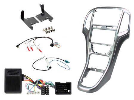 Installationskit Opel Astra 2010> Titangrå i gruppen Billyd / Hva passer i min bil / Opel / Astra / Astra 2009-2015 hos BRL Electronics (701CTKVX01)