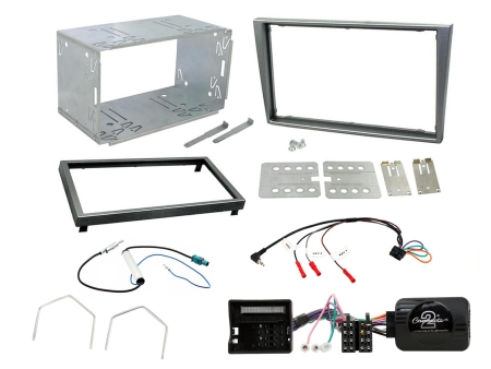 Installationskit Opel, Quadlock, Silver i gruppen Billyd / Hva passer i min bil / Opel / Zafira / Zafira 2005- hos BRL Electronics (701CTKVX09)