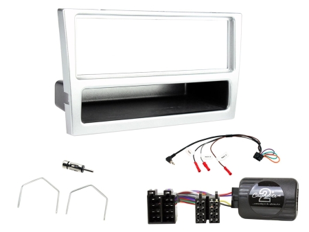 Installationskit Opel, Analog, Singel-din, Silver i gruppen Billyd / Hva passer i min bil  / Opel / Zafira / Zafira 1999-2005 hos BRL Electronics (701CTKVX13)