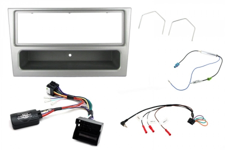 Installationskit Opel, CAN-Bus, singel-din, Silver i gruppen Billyd / Hva passer i min bil  / Opel / Zafira / Zafira 2005- hos BRL Electronics (701CTKVX15)