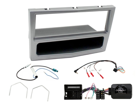 Installationskit Opel Astra 04-10/Corsa 06-14, krom-metallic i gruppen  hos BRL Electronics (701CTKVX16)
