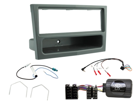 Installationskit Opel Astra 04-10, singel-din, antracitgrå i gruppen Billyd / Hva passer i min bil / Opel / Astra / Astra 2004-2009 hos BRL Electronics (701CTKVX24)