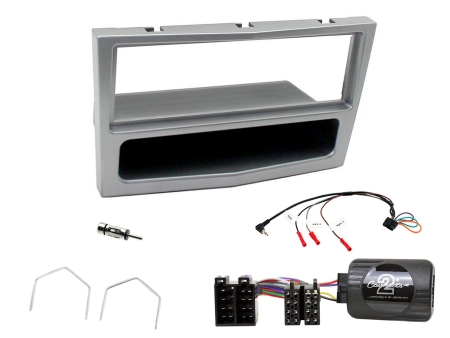 Installationskit Opel Astra 04-10, Krom-metallic, Singel-Din i gruppen Billyd / Hva passer i min bil / Opel / Astra / Astra 2009-2015 hos BRL Electronics (701CTKVX26)