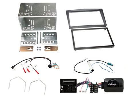 Installationskit Opel Antara/Astra/Corsa 04-10, Silver i gruppen Billyd / Hva passer i min bil  / Opel / Corsa / Corsa 2006-2011 hos BRL Electronics (701CTKVX32)