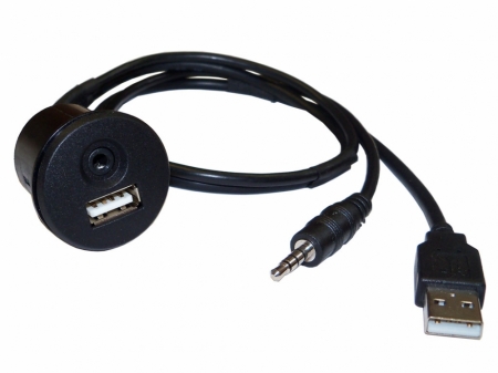 Connects2 Aux- och USB-adapter Nissan 11> i gruppen Billyd / Hva passer i min bil / Nissan / Micra / Micra K13 2010-2017 hos BRL Electronics (701CTNISSANUSB)