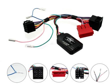 Rattstyrningskablage Hyundai i10/i20/i30/IX20/Santa Fe Analog i gruppen Billyd / Hva passer i min bil / Hyundai / i30 / i30 2013-2017 hos BRL Electronics (701CTSHY0042)