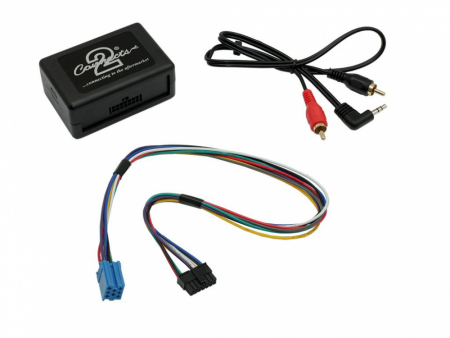 Citroen & Peugeot Aux-adapter, Mini ISO i gruppen Billyd / Hva passer i min bil / Peugeot / Peugeot 206 / Peugeot 206 2001-2006 hos BRL Electronics (701CTVPGX010)