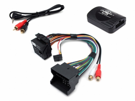 Citroen & Peugeot Aux-adapter, Quadlock i gruppen Billyd / Hva passer i min bil / Peugeot / Peugeot 207 / Peugeot 207 2006-2014 hos BRL Electronics (701CTVPGX011)