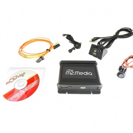 mObridge M2.Media MOST USB/AUX audio integration i gruppen Billyd / Hva passer i min bil  / BMW / BMW 5 serie / BMW E60/E61 2004-2011 / Övrigt E60/E61 2004-2011 hos BRL Electronics (703M2MEDIAMOST)