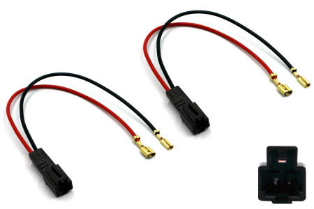 Högtalarkontakter till diskant/mellanregister Audi/Tesla, par i gruppen Billyd / Hva passer i min bil / Audi / Audi A4 / Audi A4 2009-2016 / Bytte høyttaler A4 2009- hos BRL Electronics (70441037)