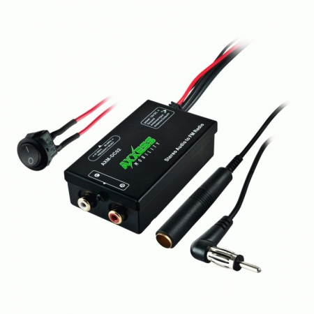 Universal AUX-Adapter via antennanslutning i gruppen Billyd / Smartphone til bilen  / AUX & USB i bilen hos BRL Electronics (706AXMDC02)