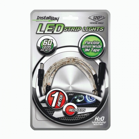 METRA LED-Stripe Rött ljus 1m, 12 volt
