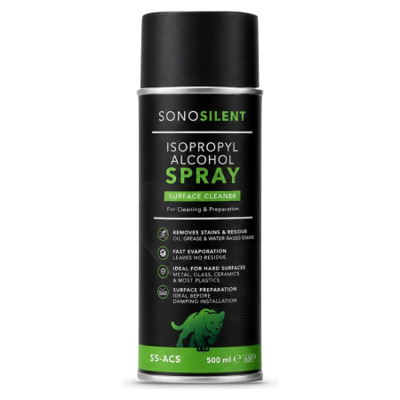 SONO Silent SS-ACS isopropanolrengjøring, 500 ml i gruppen Billyd / Tilbehør / Dempemateriale hos BRL (708SSACS)