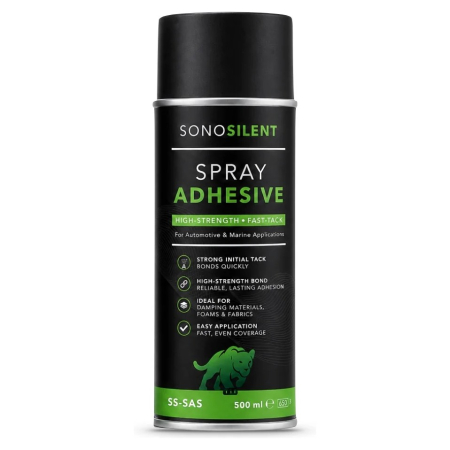 SONO Silent SS-SAS spraylim, 500 ml i gruppen Billyd / Tilbehør / Byggematerialer / Matter og høytalermateriale hos BRL (708SSSAS)