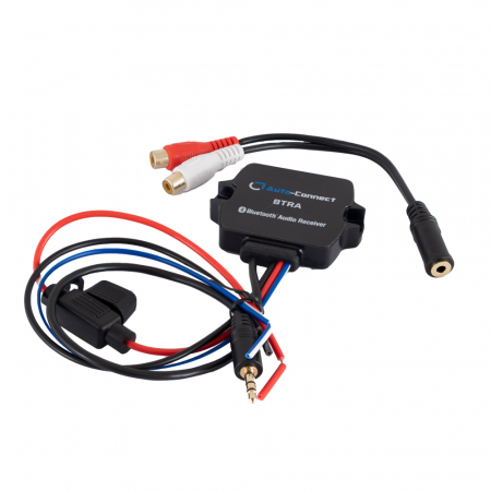 Auto-Connect BTRA, AUX- till Bluetooth-adapter (ström via +12V) i gruppen Billyd / Smartphone til bilen  / Bluetooth i bilen hos BRL Electronics (720BTRA)
