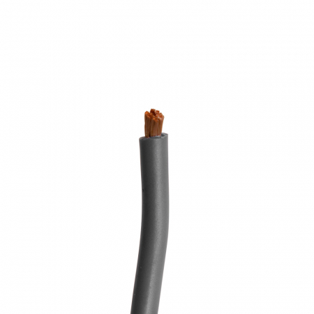 Auto-Connect strømkabel 100% kobber 10mm2, Grå i gruppen Billyd / Kabler / Strømkabel hos BRL Electronics (720C108BL)