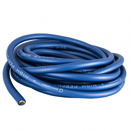 Auto-Connect 6 meter strømkabel 100% kobber 20mm², blå i gruppen Billyd / Kabler / Strømkabel hos BRL Electronics (720C204BU6M)