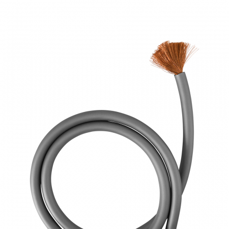Auto-Connect 2 meter strømkabel CCA 20mm², grå i gruppen Billyd / Kabler / Strømkabel hos BRL Electronics (720CCA204G2M)